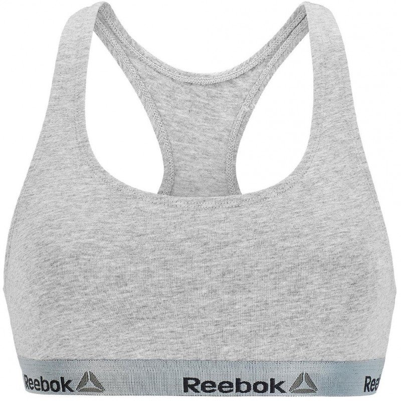 Brassière Femme BASIC Gris et Chiné