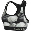 REEBOK Brassière Femme Microfibre DIAM Noir PERFORMANCE