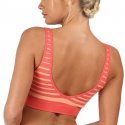 REEBOK Brassière coquée Femme Microfibre RAY Rose