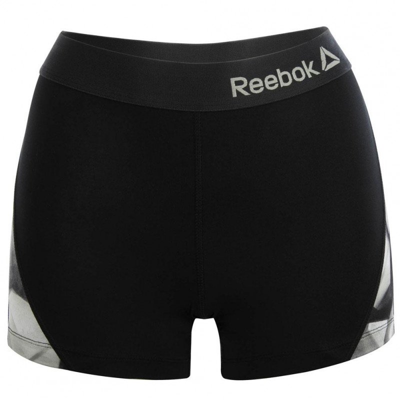 REEBOK Boxer Femme Microfibre DIAM Noir PERFORMANCE