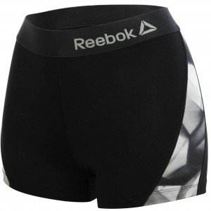 REEBOK Boxer Femme Microfibre DIAM Noir PERFORMANCE