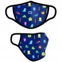Masque Enfant ASS1 Bleu et Marine