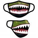 Masque Enfant ASS1 Vert et Blanc