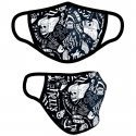 FREEGUN Masque Adulte Tissu Lavable ASS1 BLACKANGEL Noir Blanc