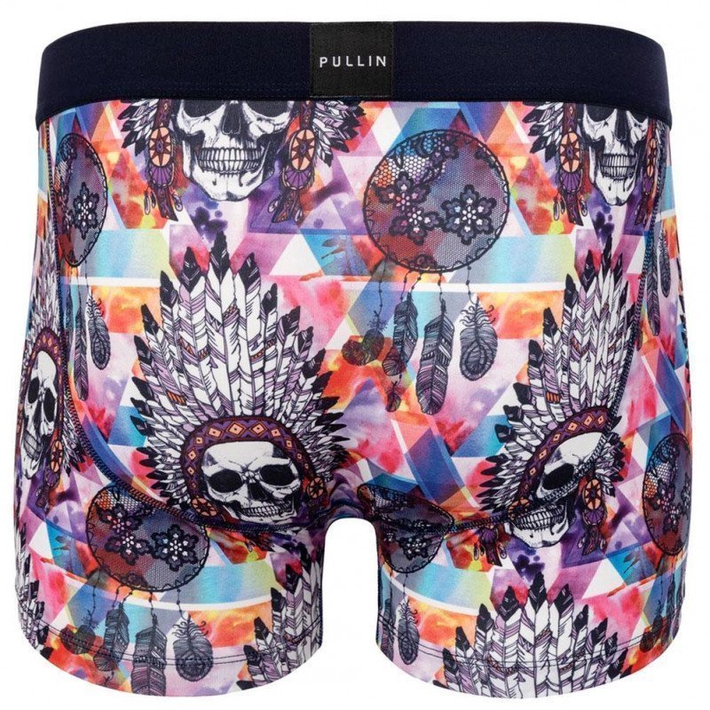 PULL IN Boxer Homme Microfibre SIOUSKULL Multicolore