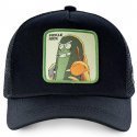 RICK ET MORTY Casquette Homme MicroCoton CKL2 Noir Vert CAPSLAB