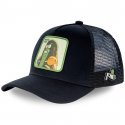 RICK ET MORTY Casquette Homme MicroCoton CKL2 Noir Vert CAPSLAB