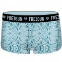 FREEGUN Boxer Fille Microfibre SERB Bleu Noir