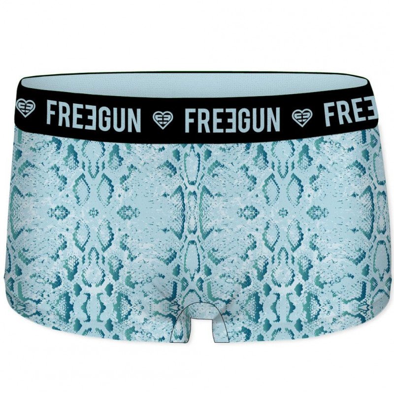 Boxer Fille SERB Bleu et Noir