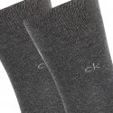 LOT DE 2 Chaussettes Chaussettes Homme CASUAL FLATKNIT Gris et Anthracite