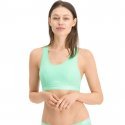 PUMA Brassière coquée Femme Microfibre RACER Mint