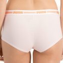 PUMA Lot de 2 Boxers Femme Coton ICONIC Light Pink Blanc