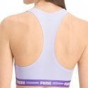 PUMA Brassière Femme Coton ICONIC Purple