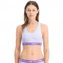 PUMA Brassière Femme Coton ICONIC Purple