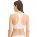 PUMA Brassière Femme Coton ICONIC Light Pink