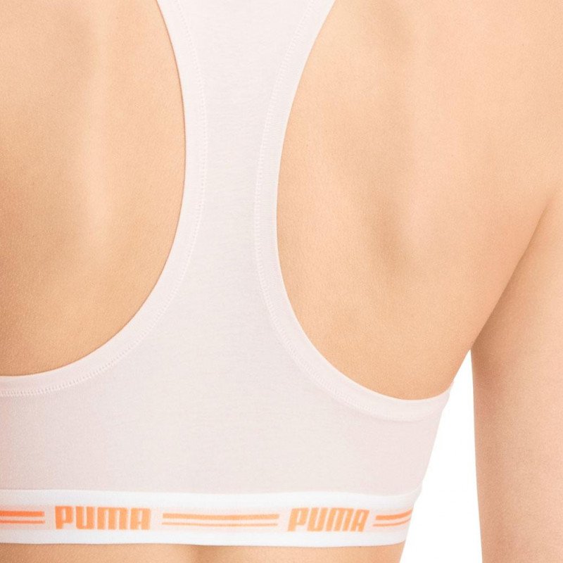 PUMA Brassière Femme Coton ICONIC Light Pink