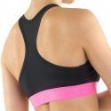 FREEGUN Brassière Femme Microfibre BRAMASS1 Noir Rose AKTIV