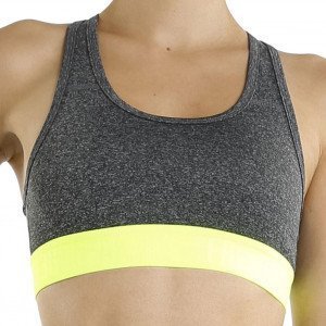 FREEGUN Brassière Femme Microfibre BRAMASS2 Gris Jaune AKTIV