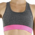 FREEGUN Brassière Femme Microfibre BRAMASS2 Gris Rose AKTIV