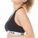 FILA Brassière Femme Coton CEINT Noir