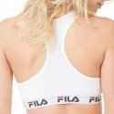 FILA Brassière Femme Coton CEINT Blanc