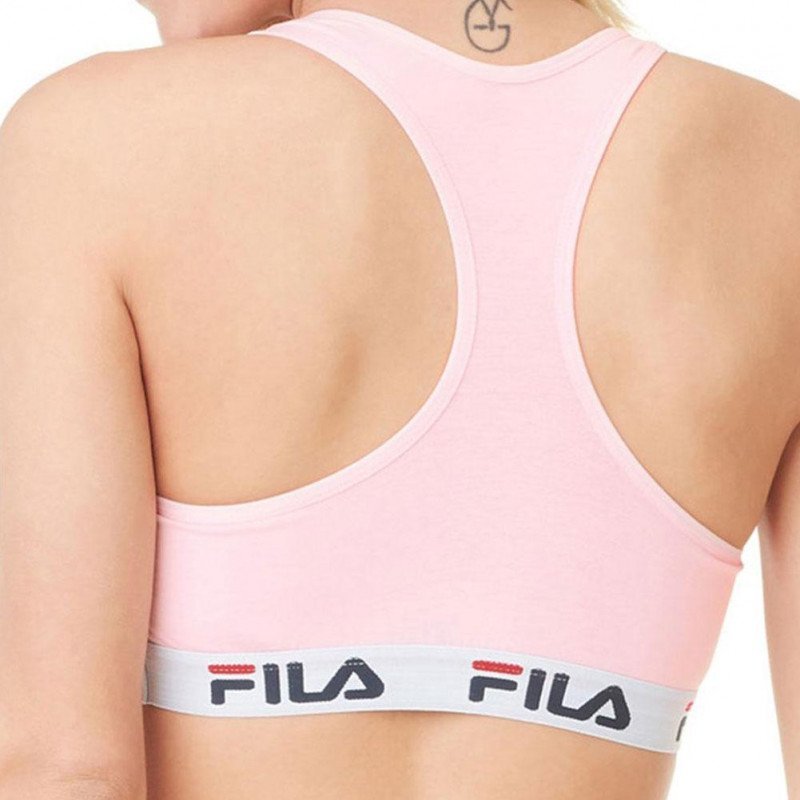 FILA Brassière Femme Coton CEINT Rose