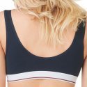 FILA Brassière Femme Coton LIGNES Marine