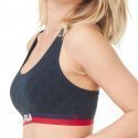 FILA Brassière Femme Coton BICOL Marine