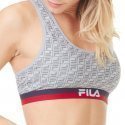 Brassière Femme BICOL Gris et Souris