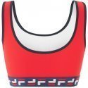 Brassière Femme LOG Blanc et Noir