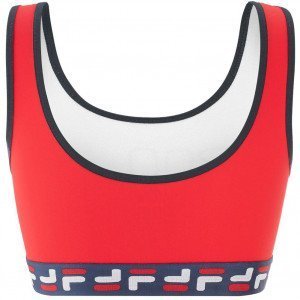 FILA Brassière Femme Microfibre LOG Blanc Noir