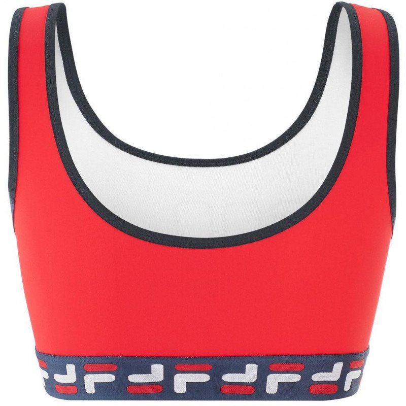 Brassière Femme LOG Blanc et Noir
