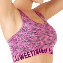 SWEETIZ Brassière Femme Microfibre BRAMASS1 Rose Noir