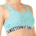 Brassière Femme BRAMASS1 Bleu et Blanc