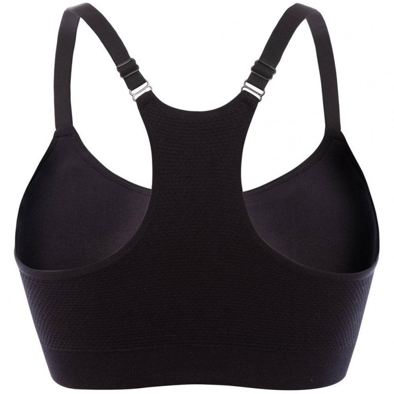 Brassière Femme UNI Noir et Uni