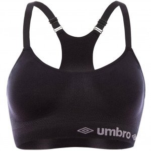 UMBRO Brassière coquée Femme Microfibre BRASUNI Noir