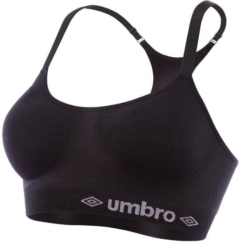 UMBRO Brassière coquée Femme Microfibre BRASUNI Noir