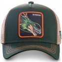 Casquette Garçon SHEN Vert et Beige