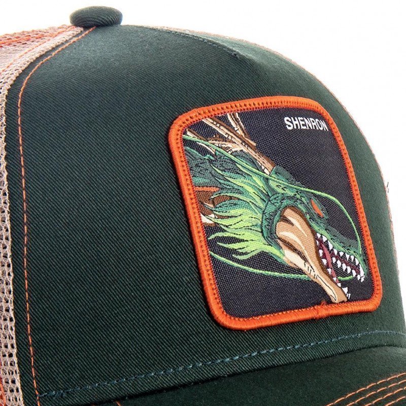 Casquette Garçon SHEN Vert et Beige