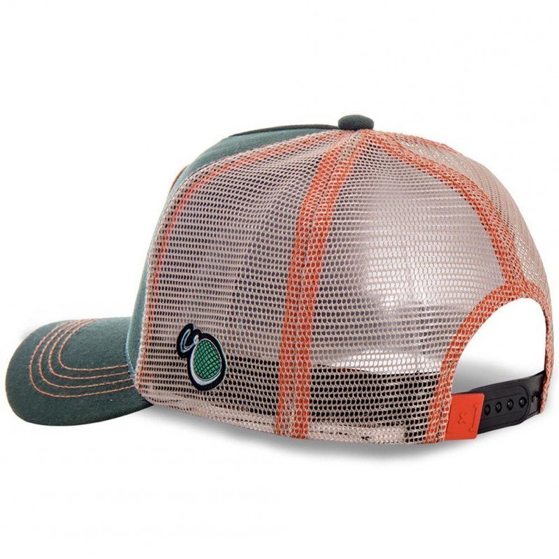 DRAGON BALL Z Casquette Garçon Microcoton SHEN Vert Beige CAPSLAB