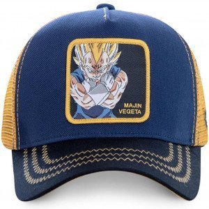 DRAGON BALL Z Casquette Garçon MV 1 Marine Orange CAPSLAB
