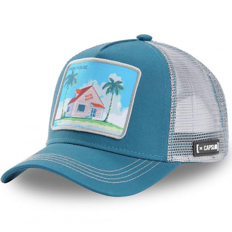 Casquette Homme HOU Gris et Bleu