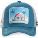 Casquette Homme HOU Gris et Bleu