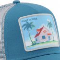 Casquette Homme HOU Gris et Bleu