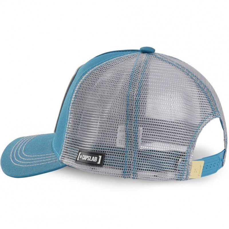 DRAGON BALL Z Casquette Homme Microcoton HOU 3 Gris Bleu CAPSLAB