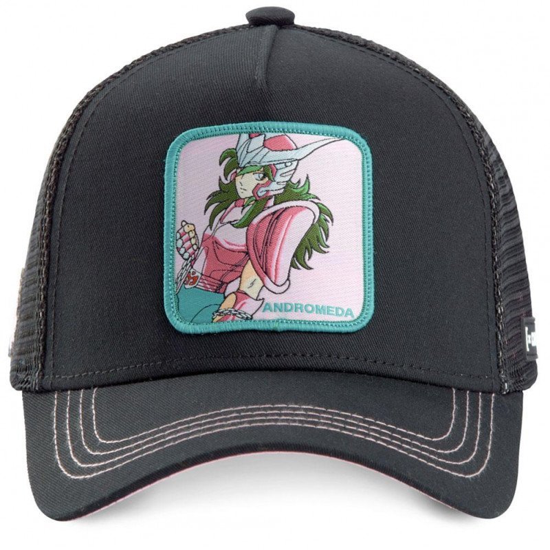 Casquette Homme AND Noir et Rose