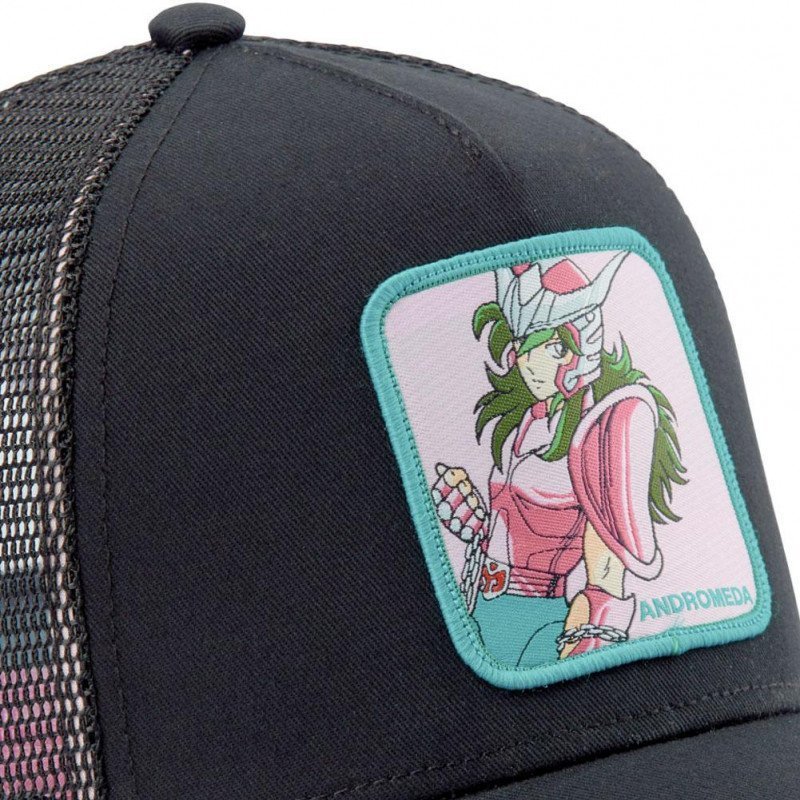 Casquette Homme AND Noir et Rose