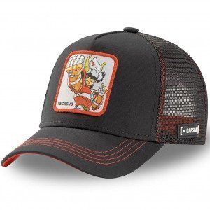 CHEVALIERS DU ZODIAQUE Casquette Homme PEG 3 Noir Rouge CAPSLAB