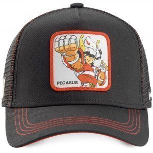 CHEVALIERS DU ZODIAQUE Casquette Homme PEG 3 Noir Rouge CAPSLAB
