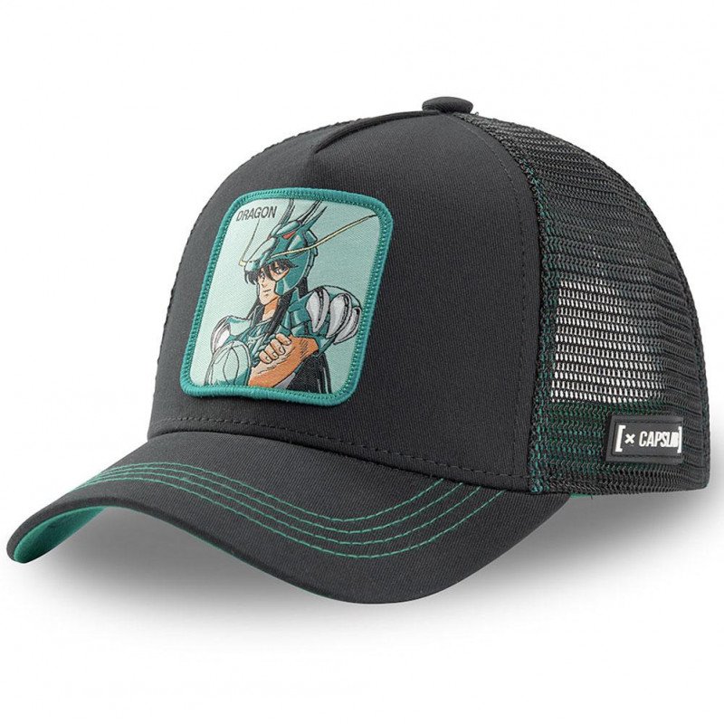 Casquette Homme DRA Noir et Vert